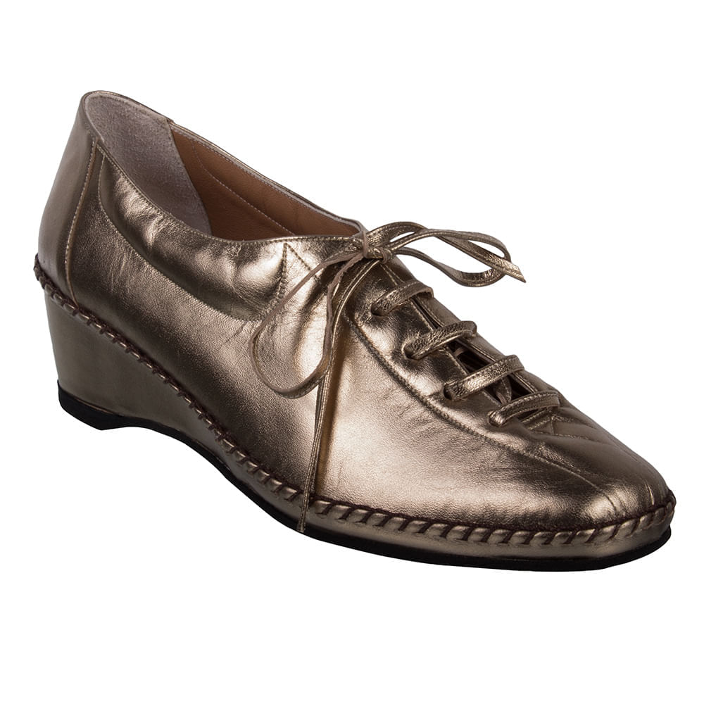 Sapato Feminino Marinucci 660 Prata Velho