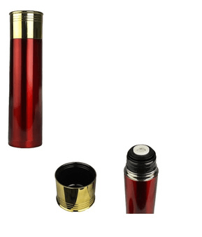 Garrafa térmica Sho Shell TAG em formato de projétil de 1L