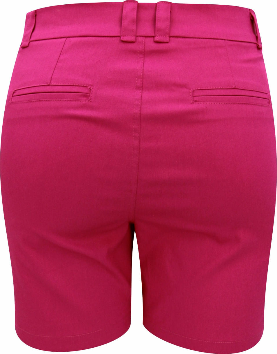 Encontraproduto.com.br - Shorts de Sarja Liso Pink | Pau a Pique
