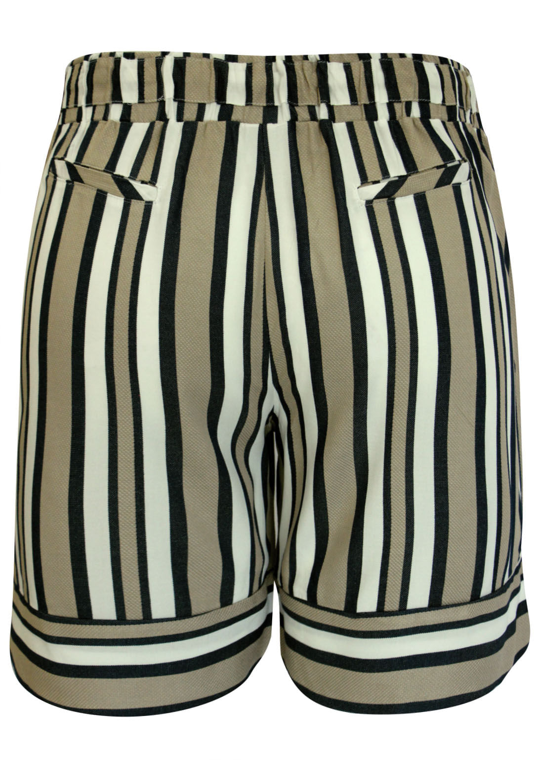 Shorts Listrado Azul | Pau a Pique Marinnho