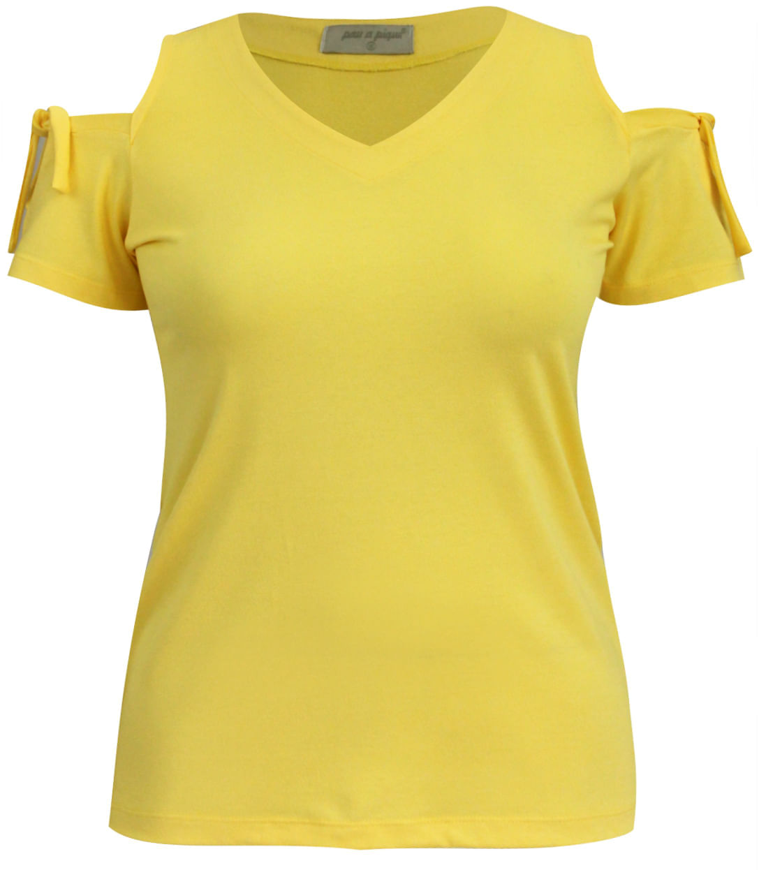 Blusa Básica Amarelo | Pau a Pique