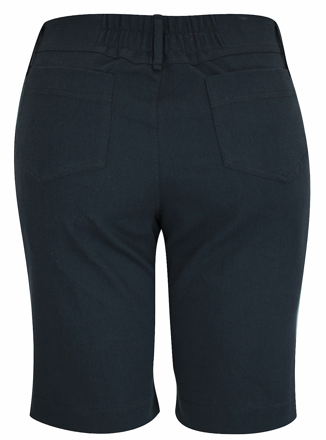 Shorts Básico de Sarja Azul Marinho | Pau a Pique