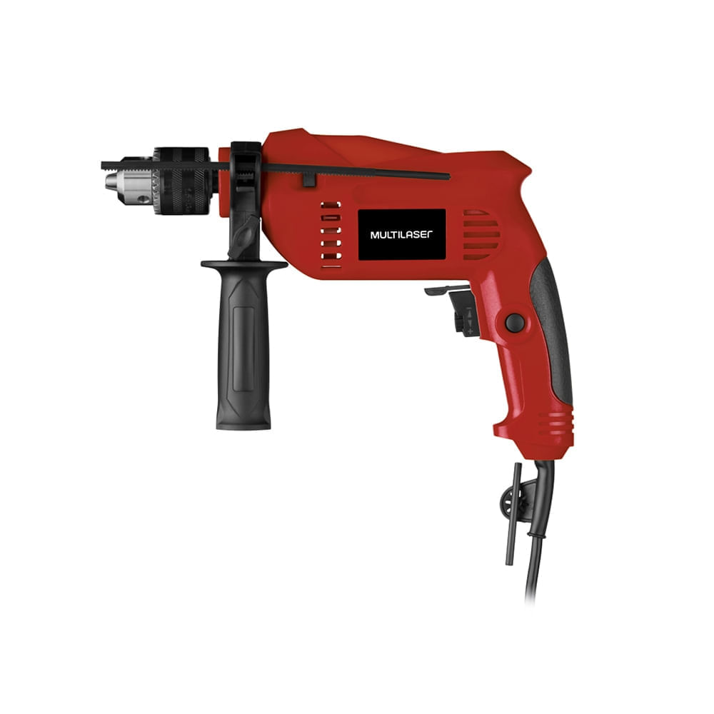 Furadeira com Impacto 220V-650w + Maleta e Acessórios Multilaser - HO295X [Reembalado]