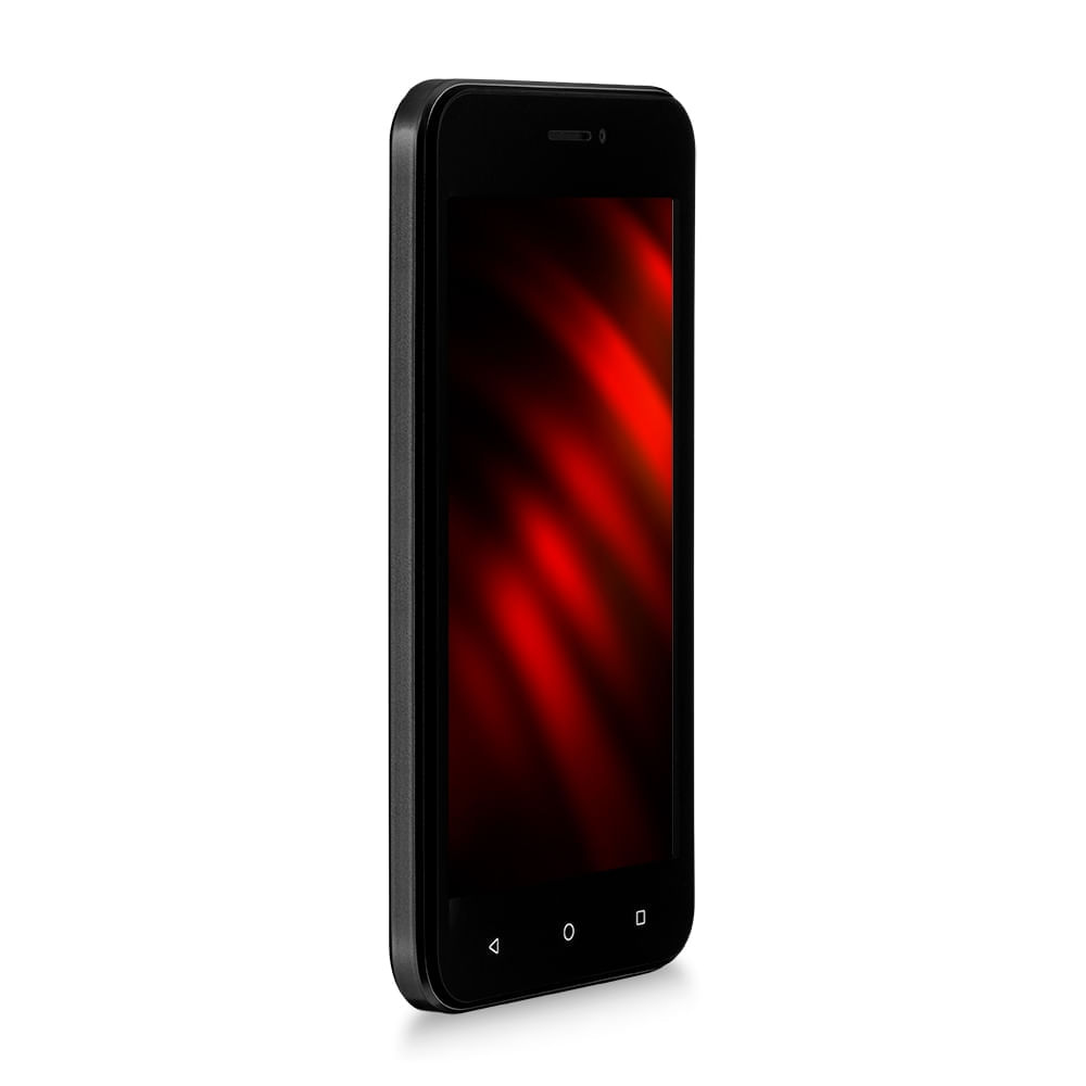 Smartphone Multilaser E 2 3G 32GB Wi-Fi Tela 5 pol. Dual Chip 1GB RAM Android 11 (Go edition) Processador Quad Core - Preto - P9148X [Reembalado]